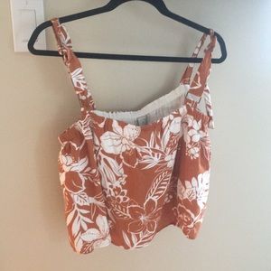 Paper crane tank top new six large